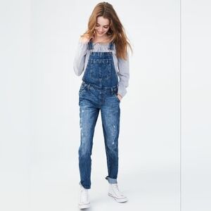 Aeropostale Blue Denim Overalls